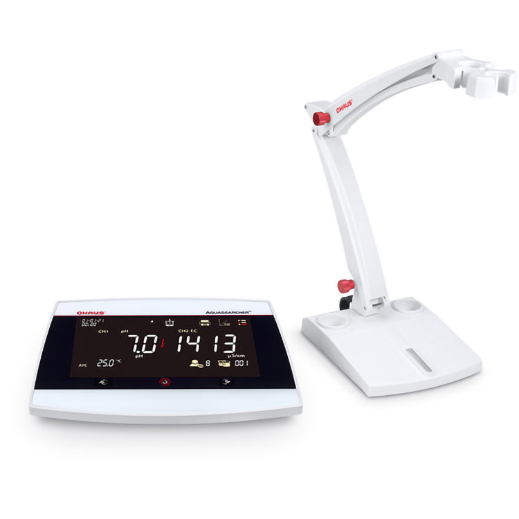 OHAUS AQUASEARCHER? AB33M1 BENCH METER Easy-to-Use and Accurate Multi-Parameter Benchtop Meter