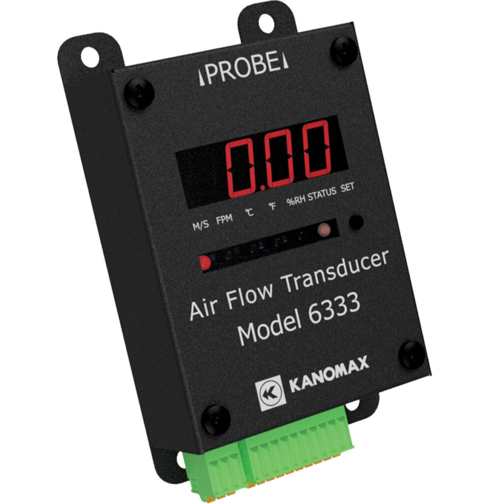 kanomax AIRFLOW TRANSDUCER – MODEL 6333