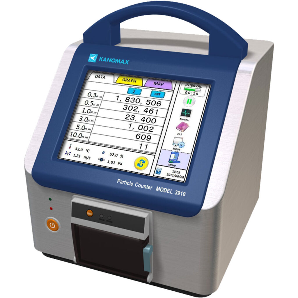 kanomax PORTABLE PARTICLE COUNTERS – MODELS 3905 AND 3910